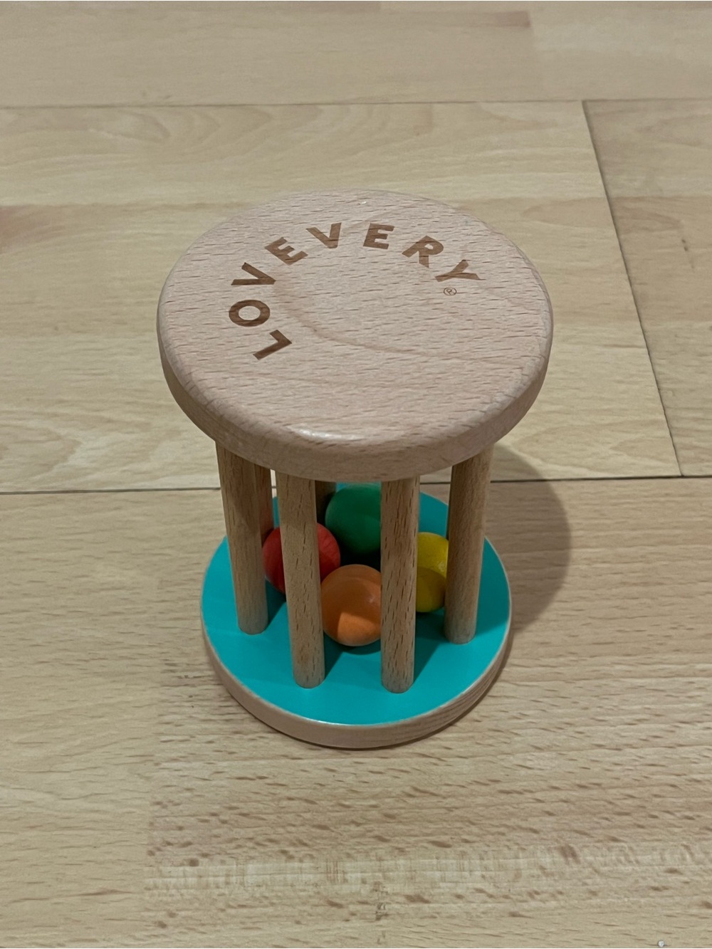 Lovevery Montessori Rolling Rattle